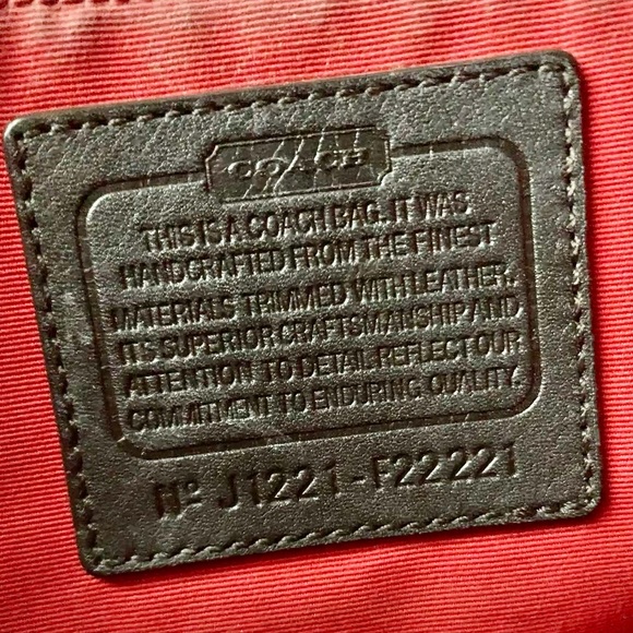 Coach tote signature canvas - Picture 7 of 7